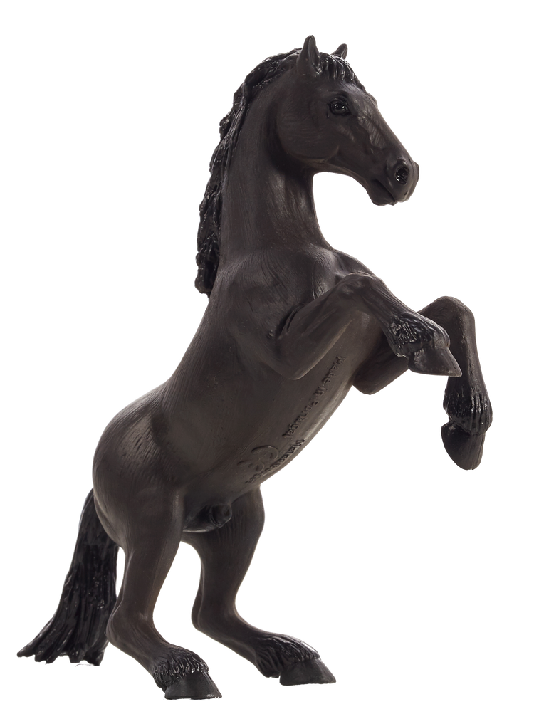 Mustang Rearing Black